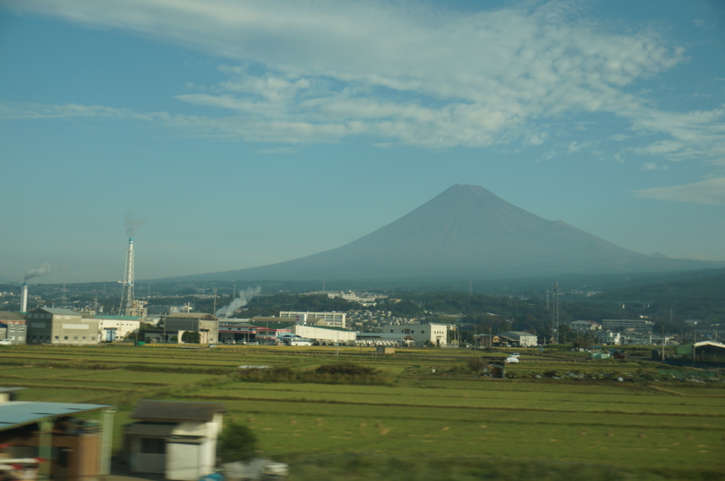 岳南江尾駅 富士川橋梁付近 東海道新幹線の車窓から富士山が見える場所 Interact