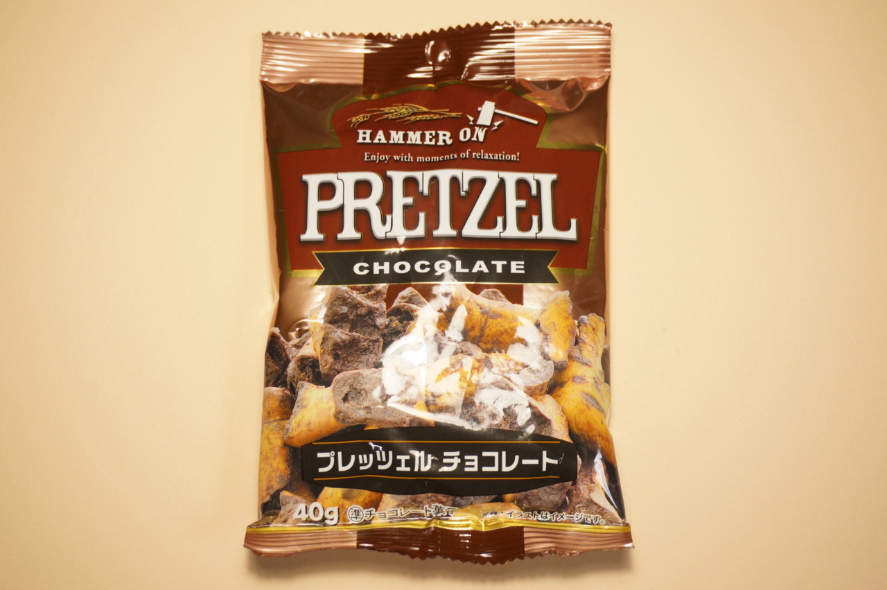 歯ごたえあるガリッと食感 スイートボックス プレッツェル チョコレート味 レビュー Interact