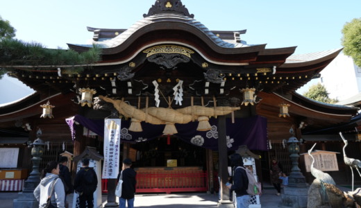 地下鉄七隈線の駅から徒歩約2分！川端通商店街を通って博多祇園山笠の舞台「櫛田神社」を訪れる